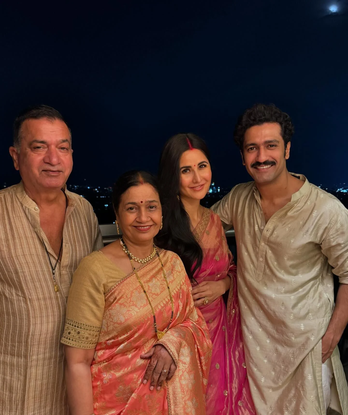Katrina Kaif Karva Chauth Celebrations with Family