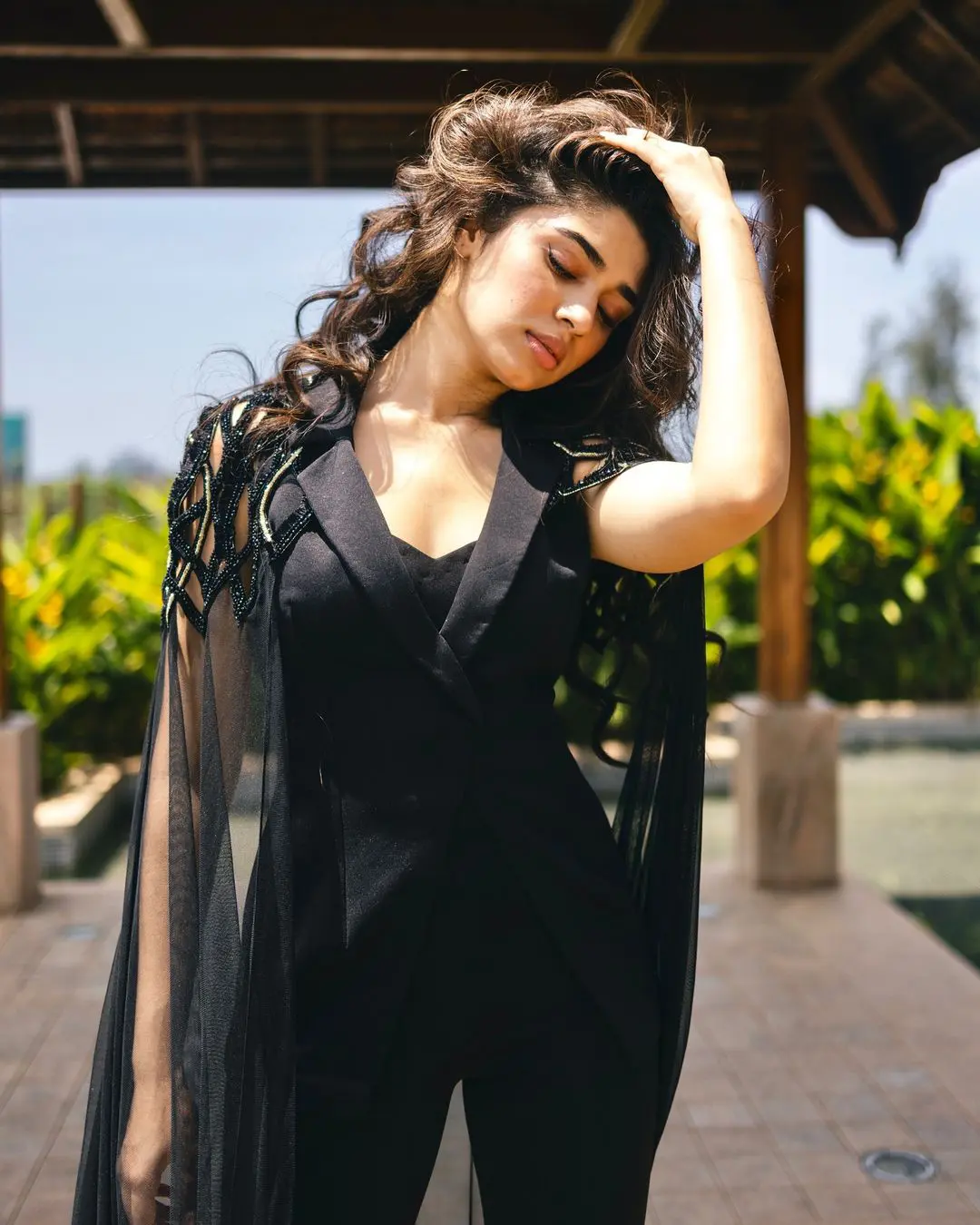 Krithi Shetty Stylish Looks in Black Dress