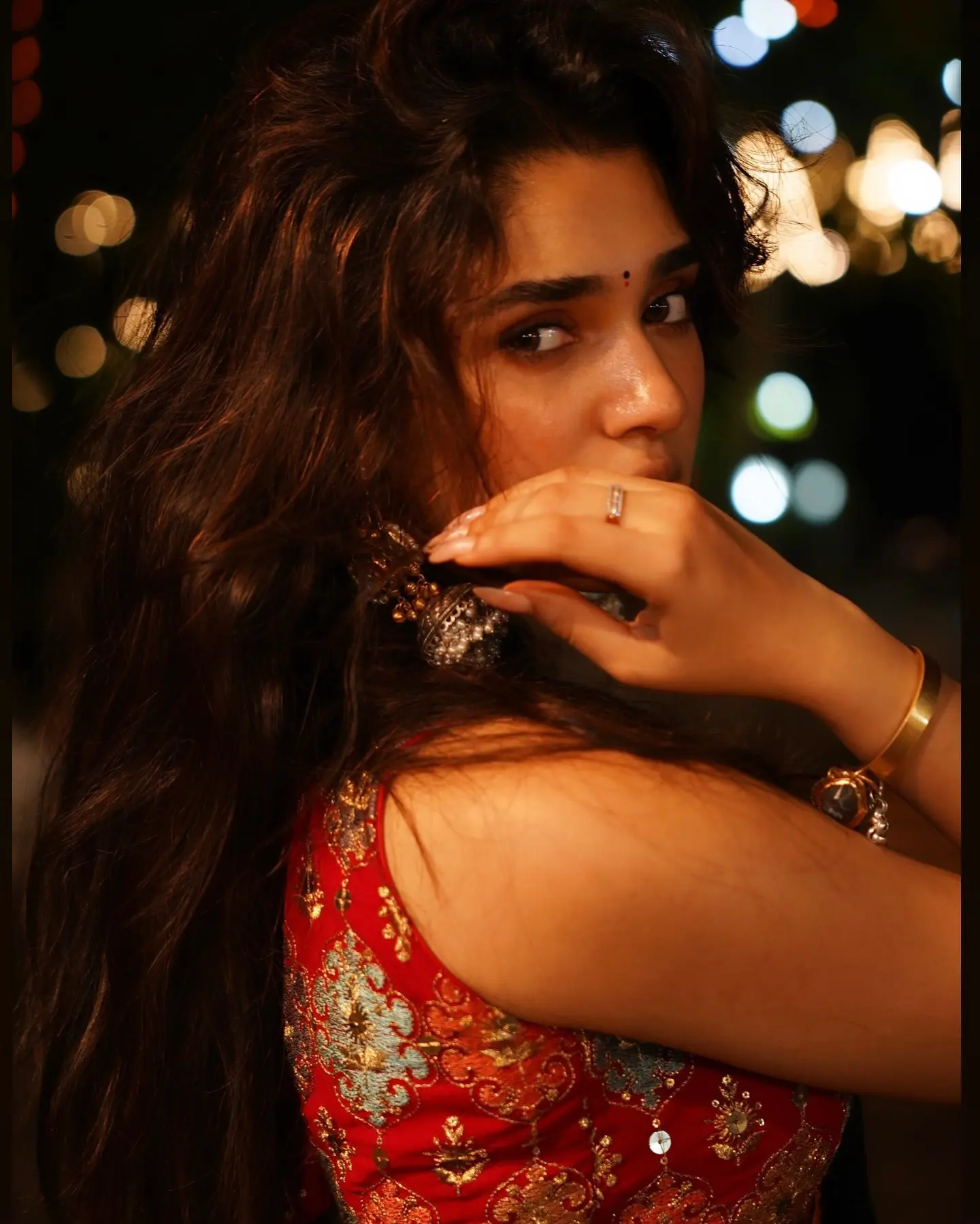 Krithi Shetty Mesmerizing in Traditional Looks