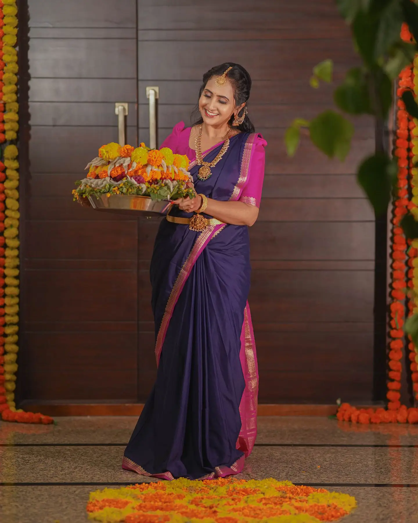 Lasya Manjunath Bathukamma Celebrations Photos