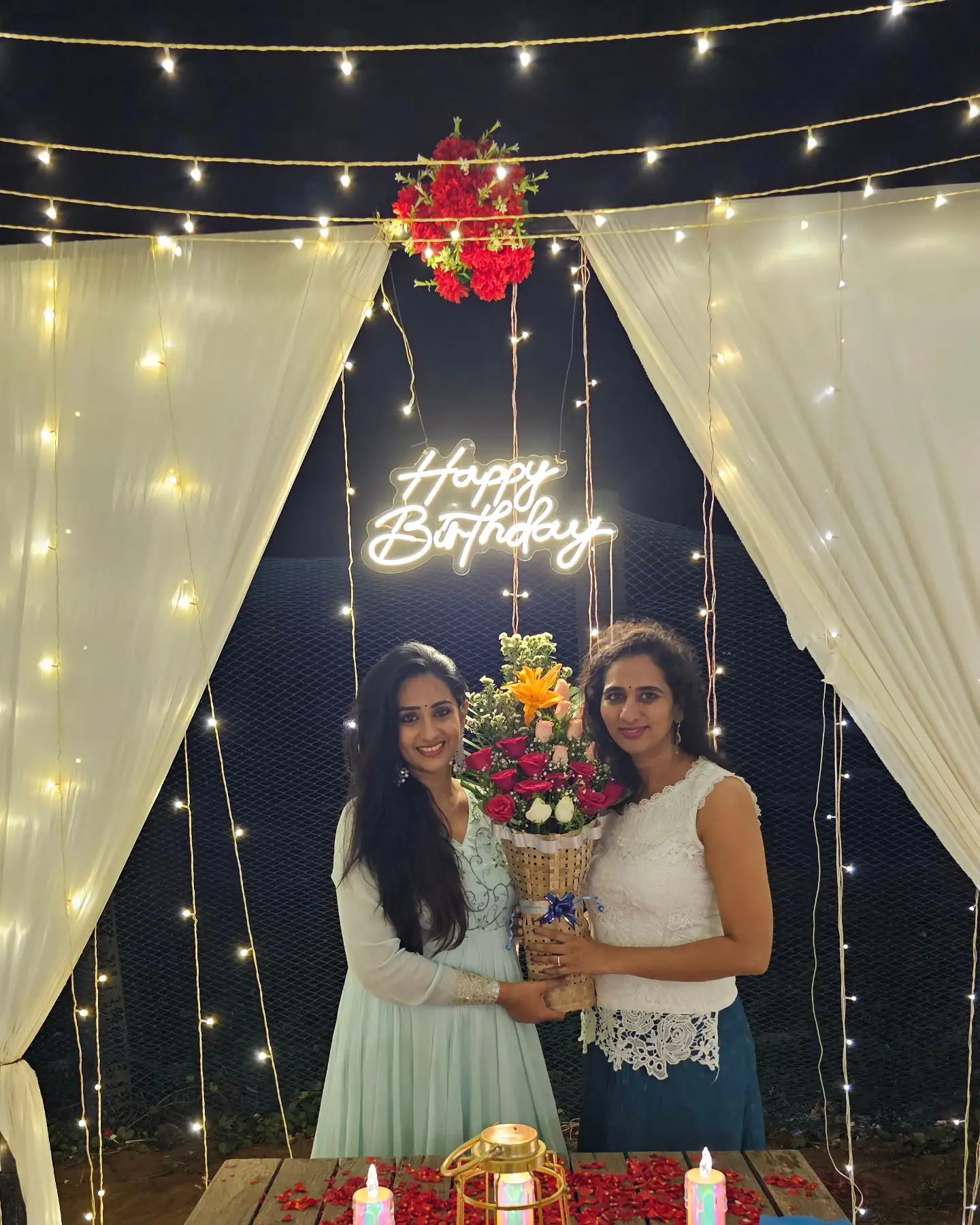 Laya Gorty Birthday Celebrations in Beach
