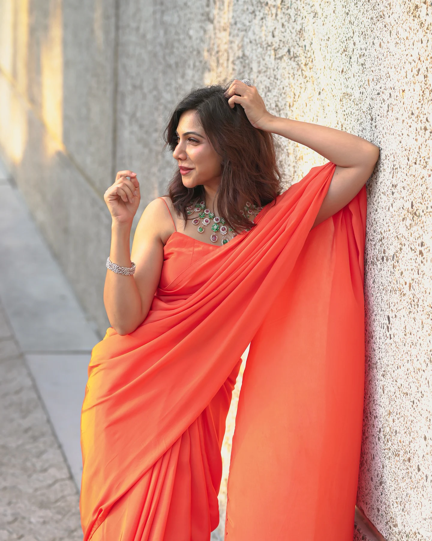 Madonna Sebastian Mesmerizing Looks in Saree