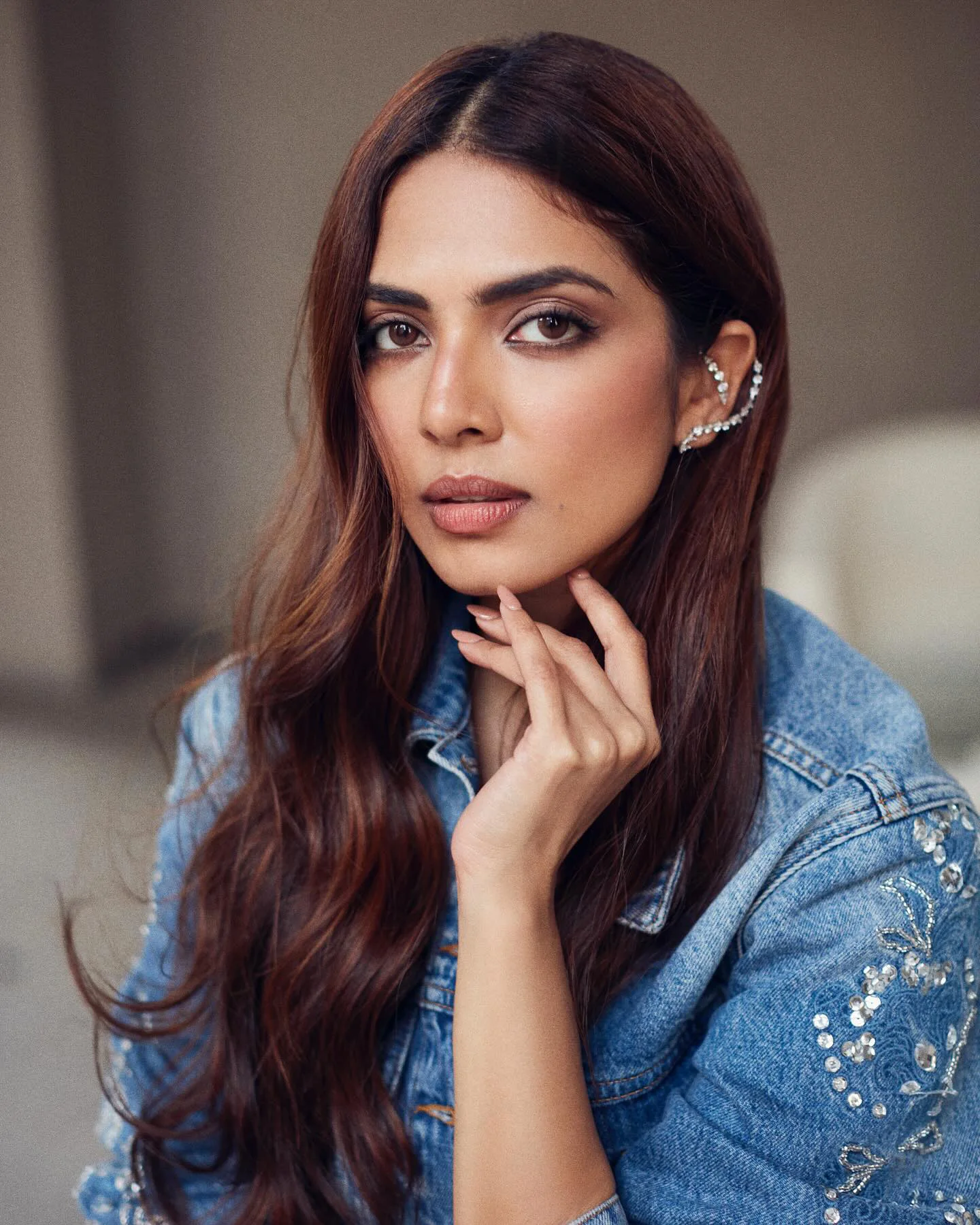 Malavika Mohanan Stylish Poses in Short Skirt