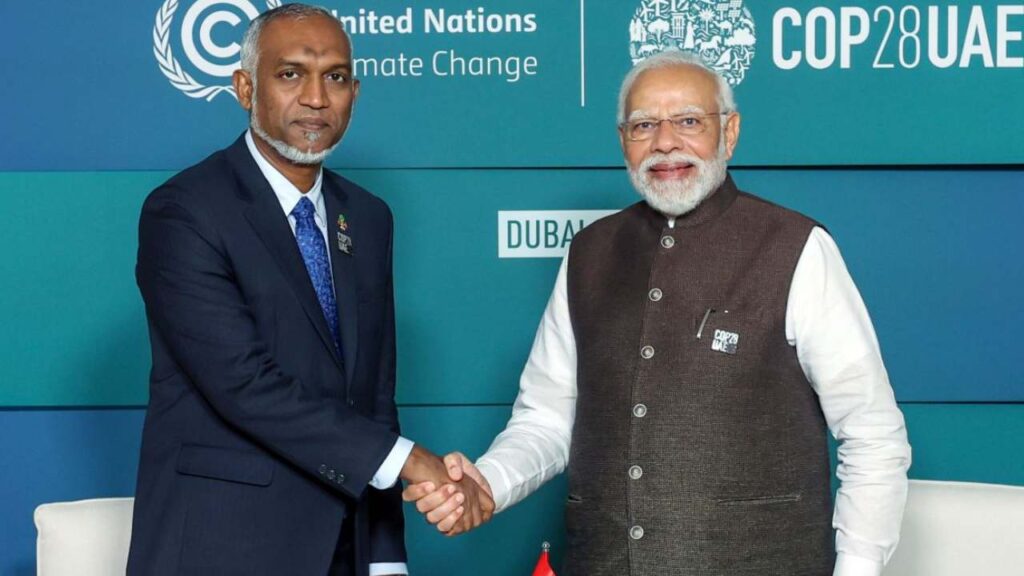 Maldivian President Mohamed Muizzu