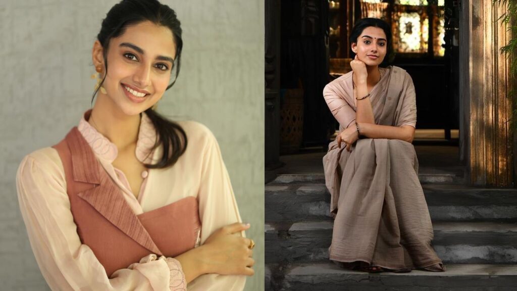 Meenakshi Chaudhary Interesting Comments on her Family and Lucky Baskhar Family