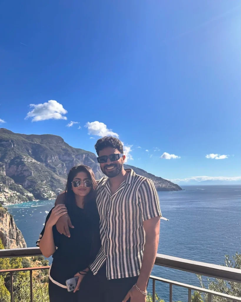 Megha Akash went to Honeymoon with Husband 