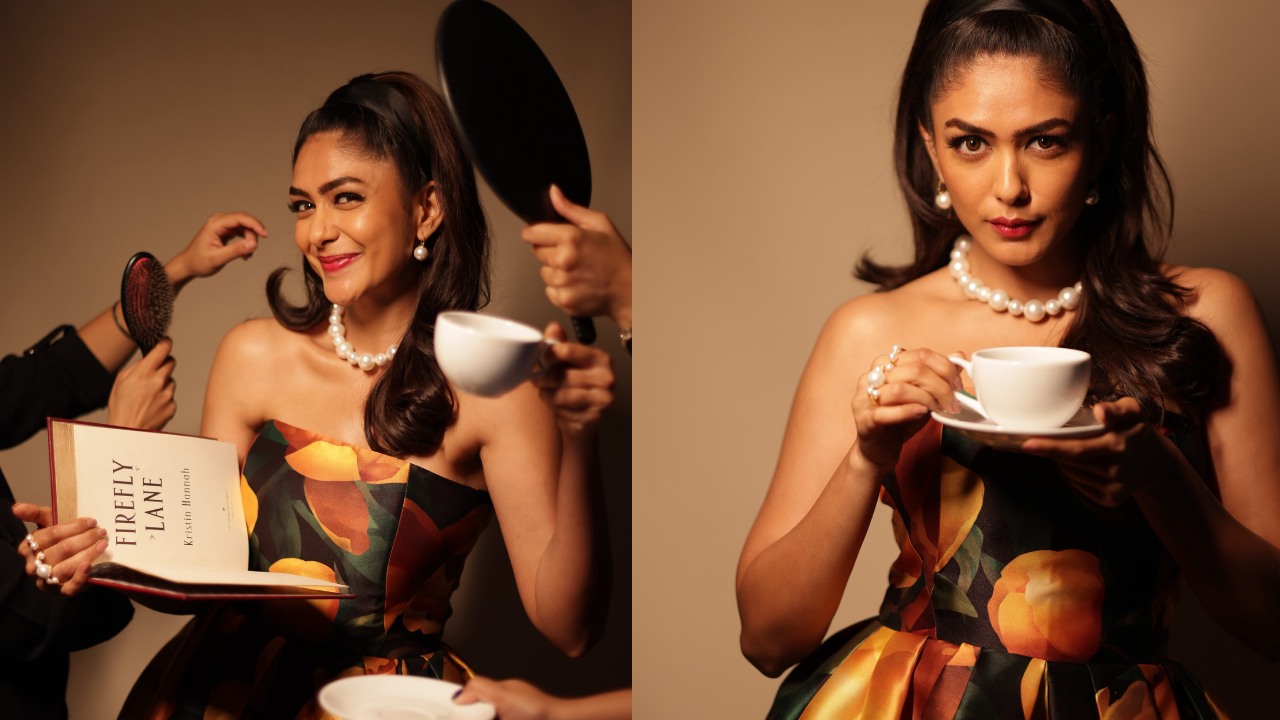 Mrunal Thakur : కాఫీ తాగుతూ కూల్ గా మృణాల్ ఠాకూర్..