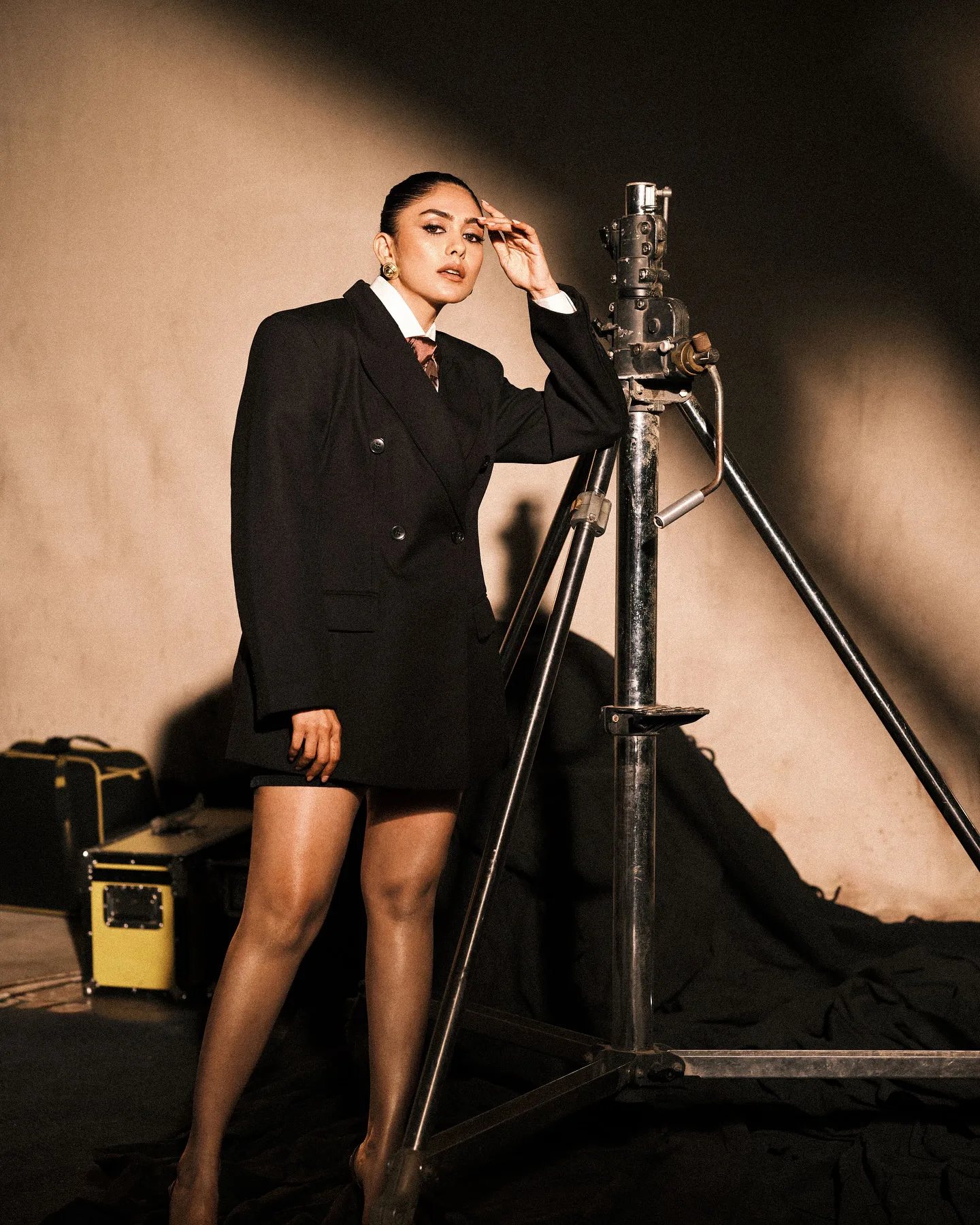 Mrunal Thakur Styling Like Lady Boss
