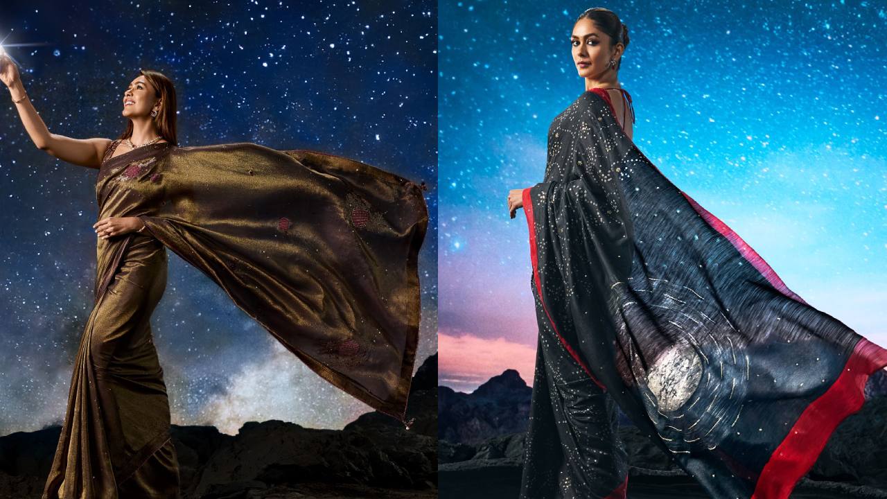 Mrunal Thakur : ఆకాశంలో చుక్కల్లా మెరుస్తున్న చక్కనమ్మ మృణాల్ ఠాకూర్.. ఫొటోలు చూశారా..?