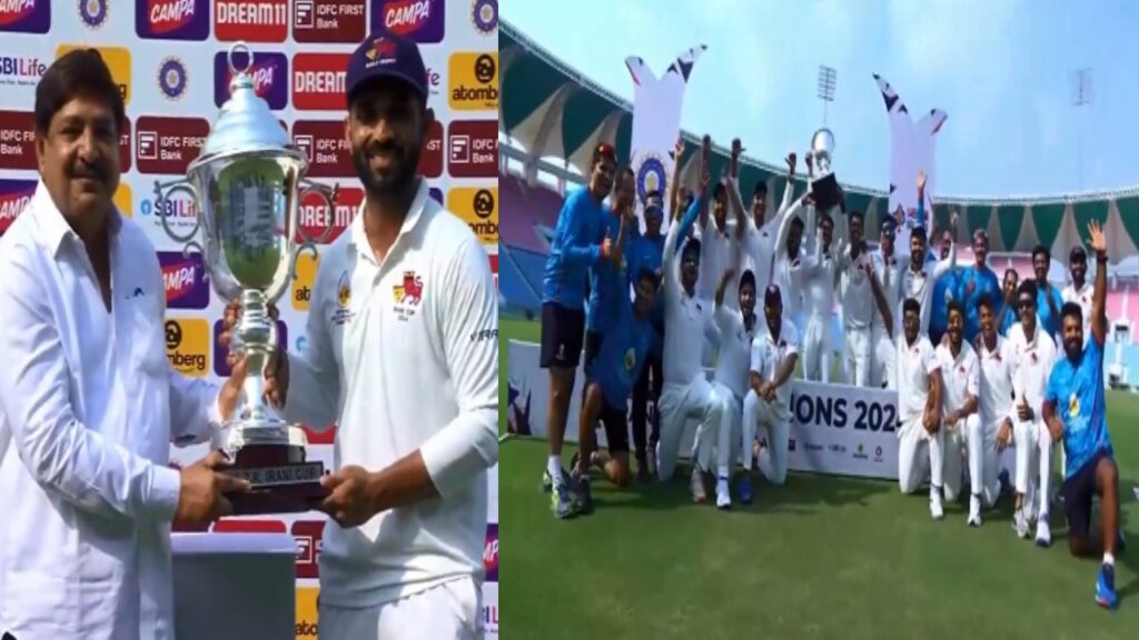 Mumbai win Irani Cup after 27 years