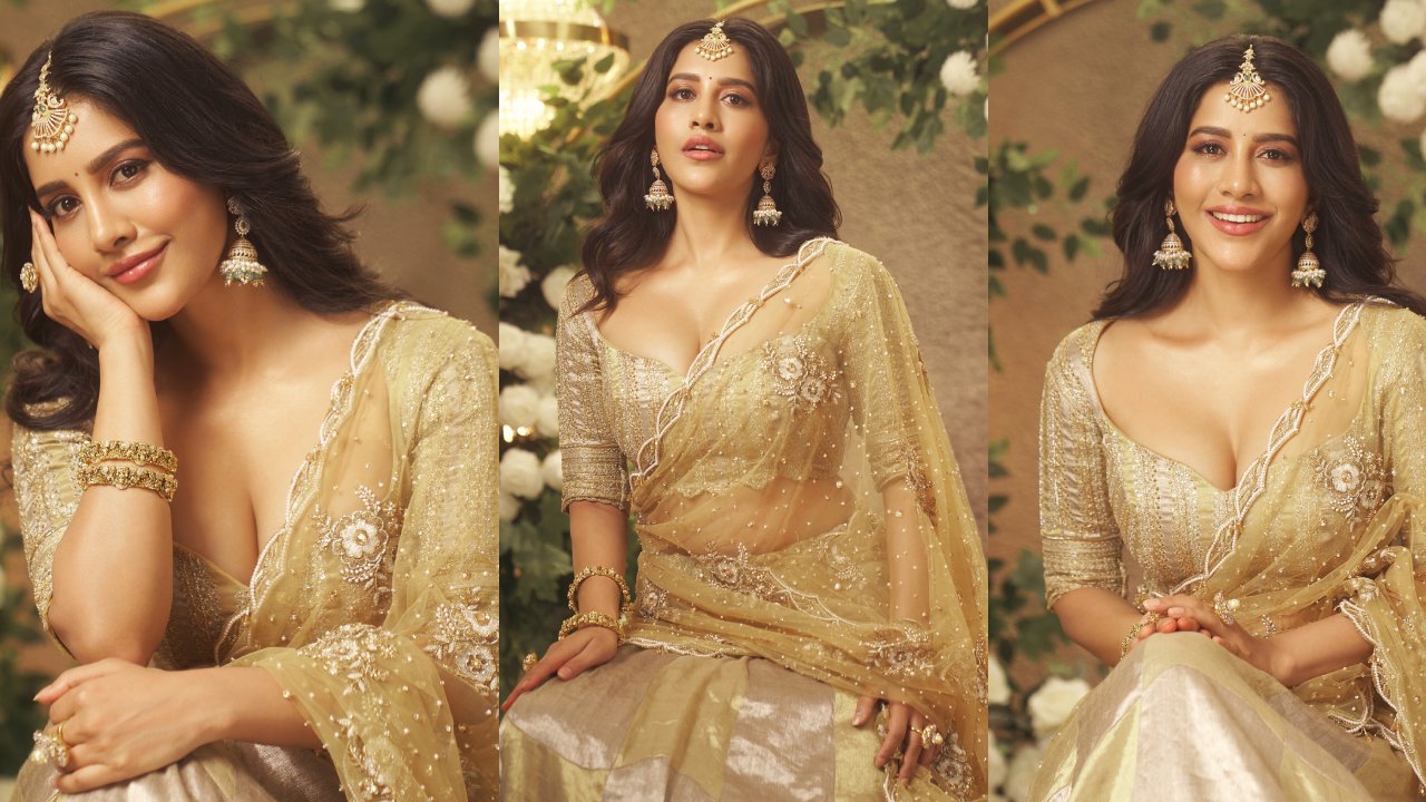 Nabha Natesh : బంగారపు వర్ణం చీరలో.. బంగారంలా మెరిసిపోతున్న నభా నటేష్..