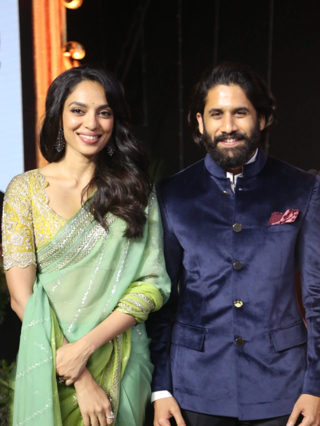 Naga Chaitanya Sobhita Dhulipala Photos from ANR National Award Event