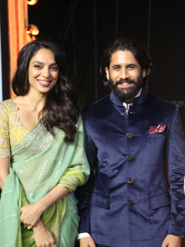 Naga Chaitanya Sobhita Dhulipala Photos from ANR National Award Event