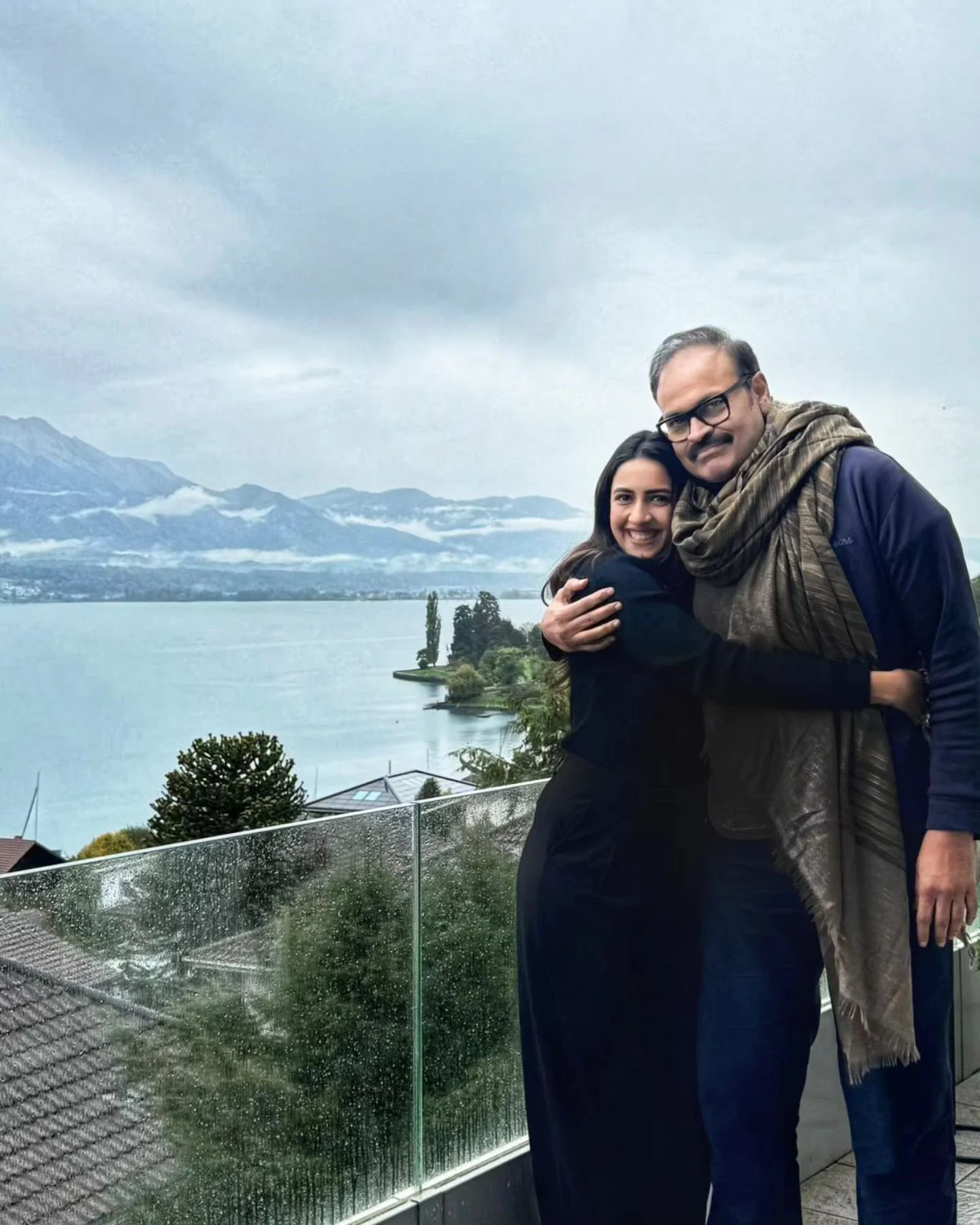 Nagababu Enjoying with Family in Switzerland