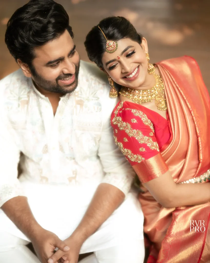 Hero Nara Rohit Siree Lella Engagement Happening today 