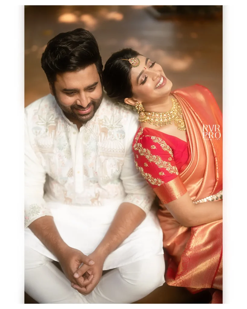 Hero Nara Rohit Siree Lella Engagement Happening today 