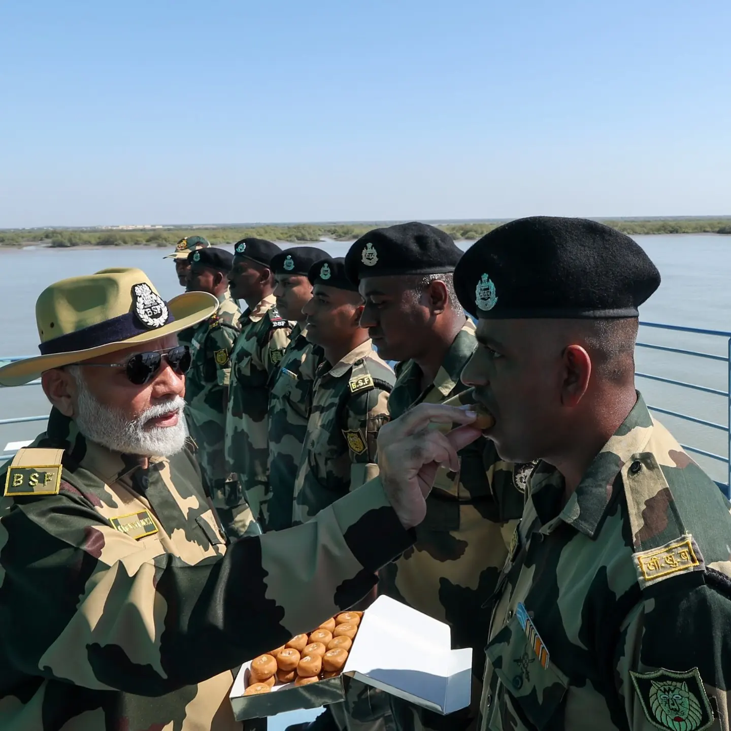 PM Narendra Modi Diwali Celebrations with BSF Soldiers at Boarder