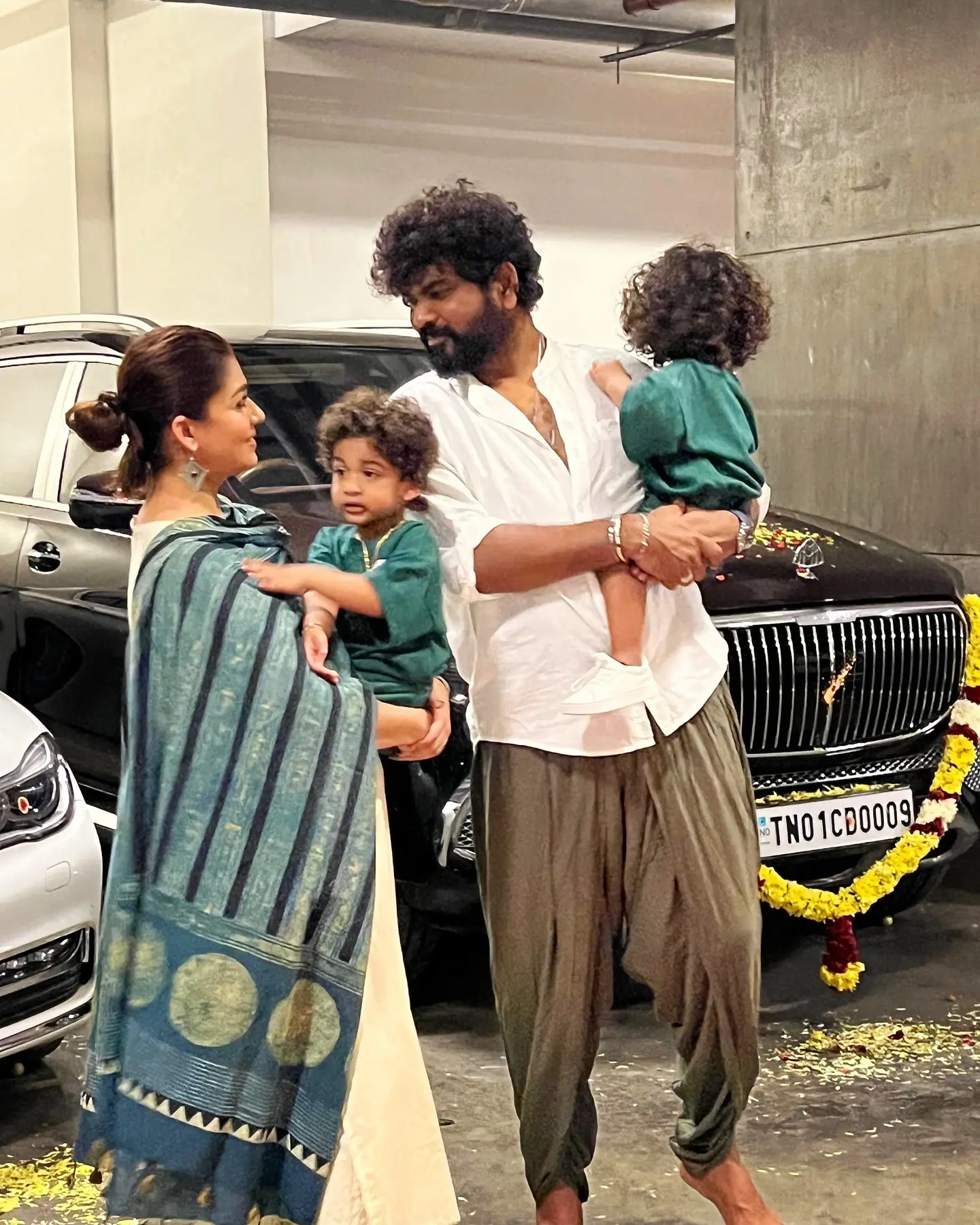Nayanthara Dasara Celebrations with Family