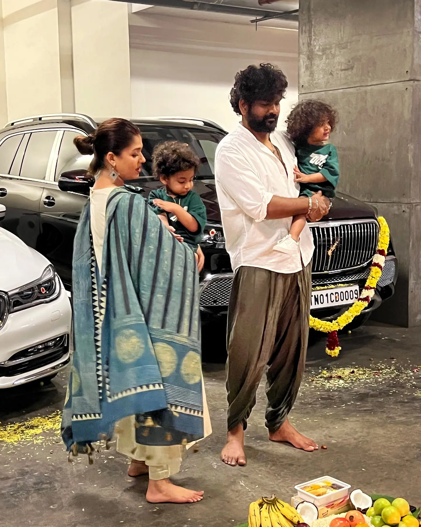Nayanthara Dasara Celebrations with Family