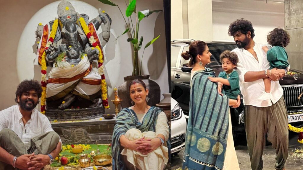 Nayanthara Dasara Celebrations with Family