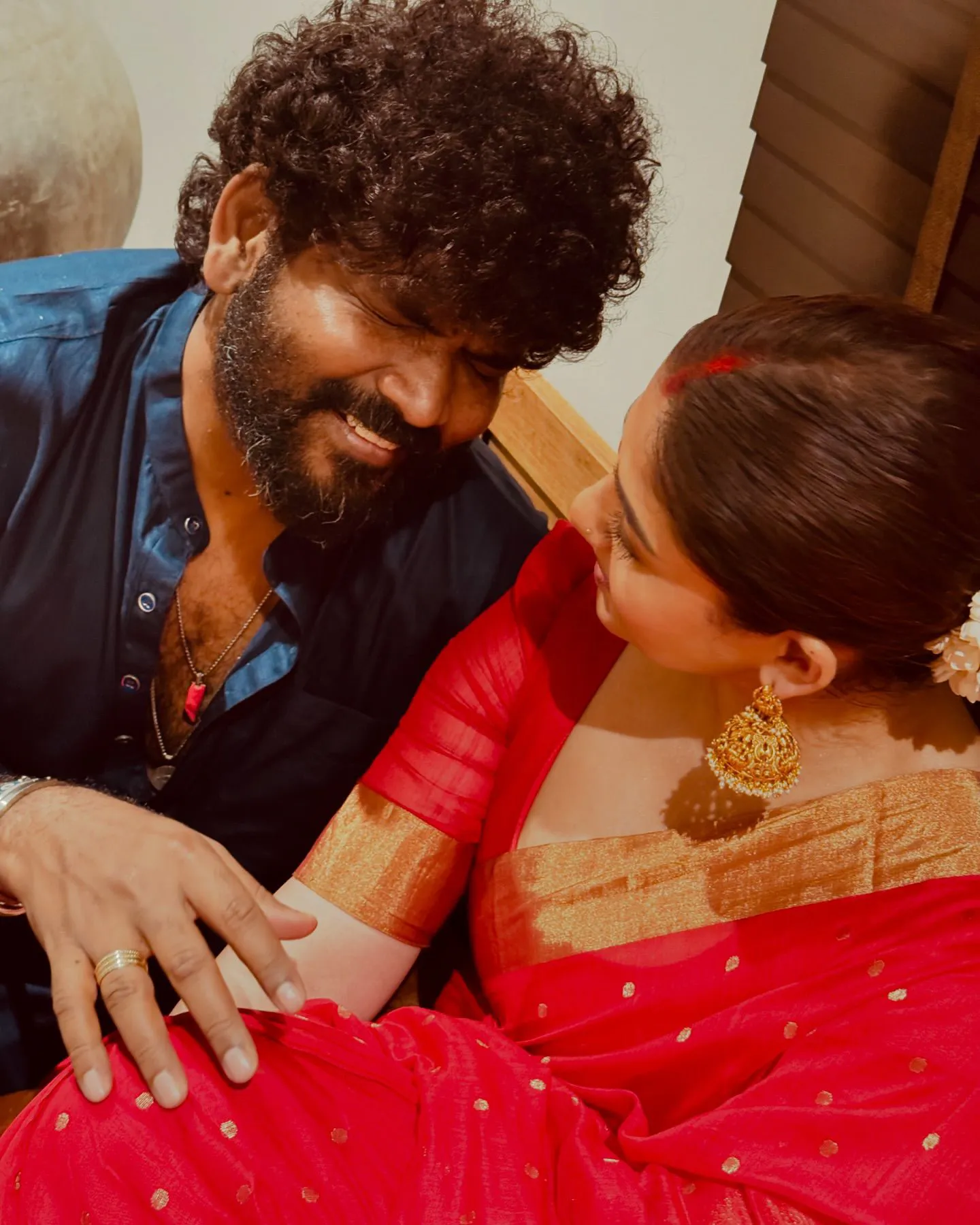 Nayanthara Vignesh Shivan Cute Photos