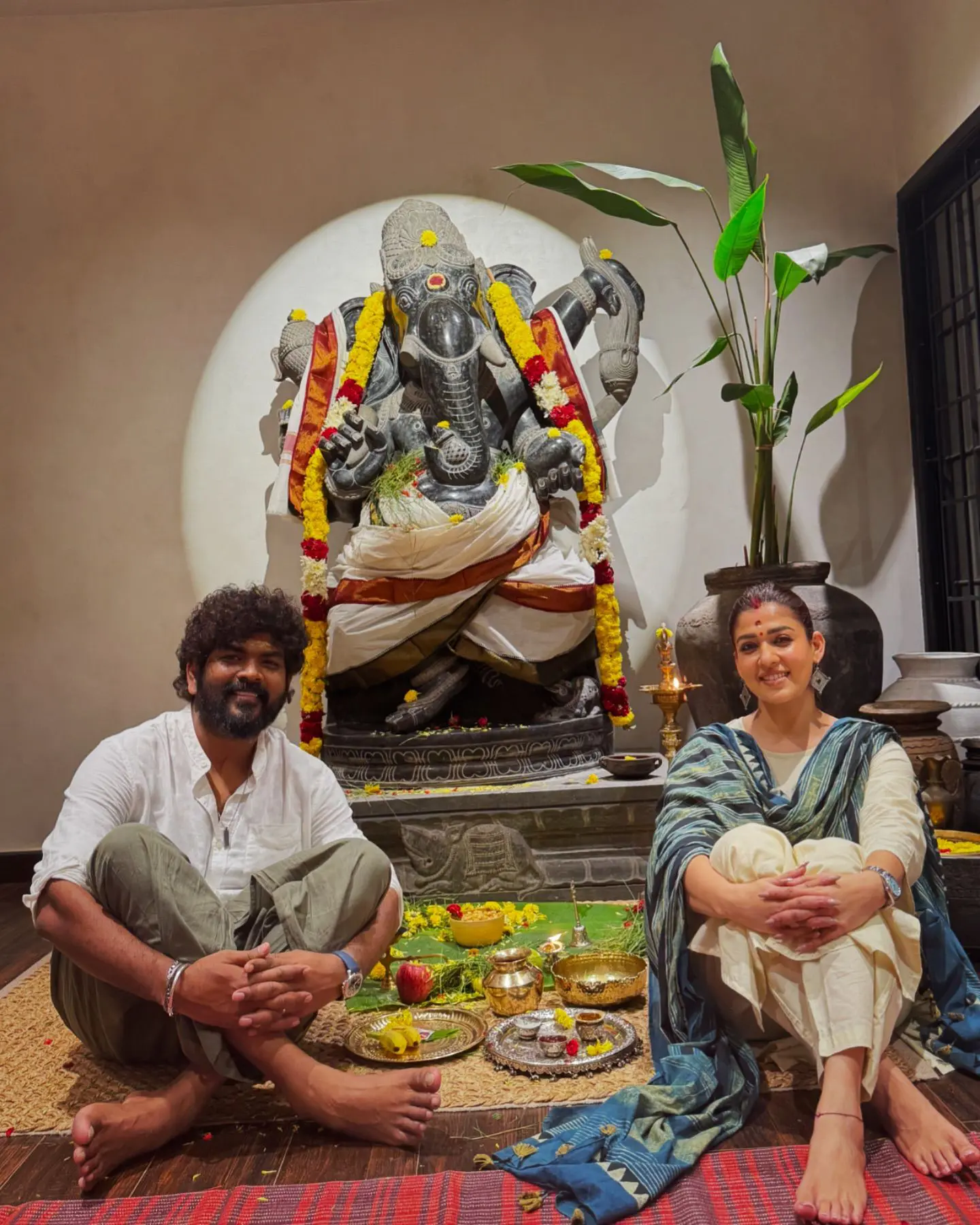 Nayanthara Dasara Celebrations with Family