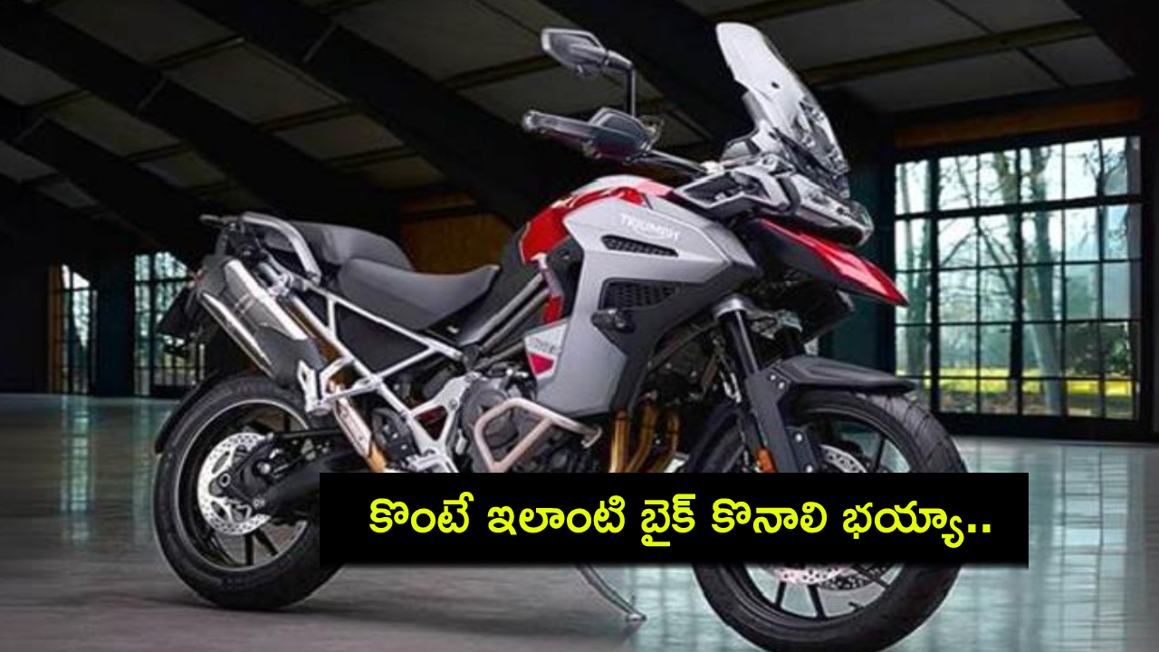 Triumph Tiger 1200 : కొంటే ఇలాంటి బైక్ కొనాలి భయ్యా.. ట్రయంఫ్ టైగర్ 1200 బైక్ వచ్చేసింది.. ధర ఎంతంటే? Triumph Tiger 1200 : కొంటే ఇలాంటి బైక్ కొనాలి భయ్యా.. ట్రయంఫ్ టైగర్ 1200 బైక్ వచ్చేసింది.. ధర ఎంతంటే?