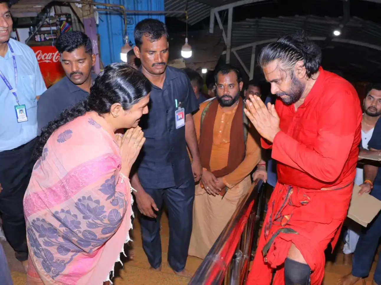 Pawan Kalyan Went to Tirumala by Walk Photos goes Viral