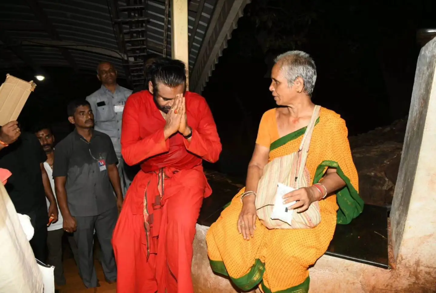 Pawan Kalyan Went to Tirumala by Walk Photos goes Viral