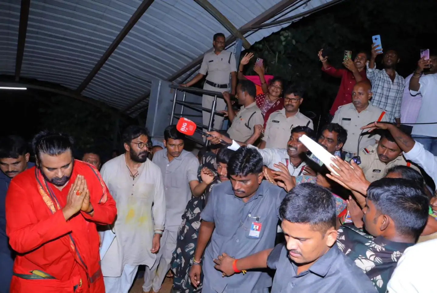 Pawan Kalyan Went to Tirumala by Walk Photos goes Viral