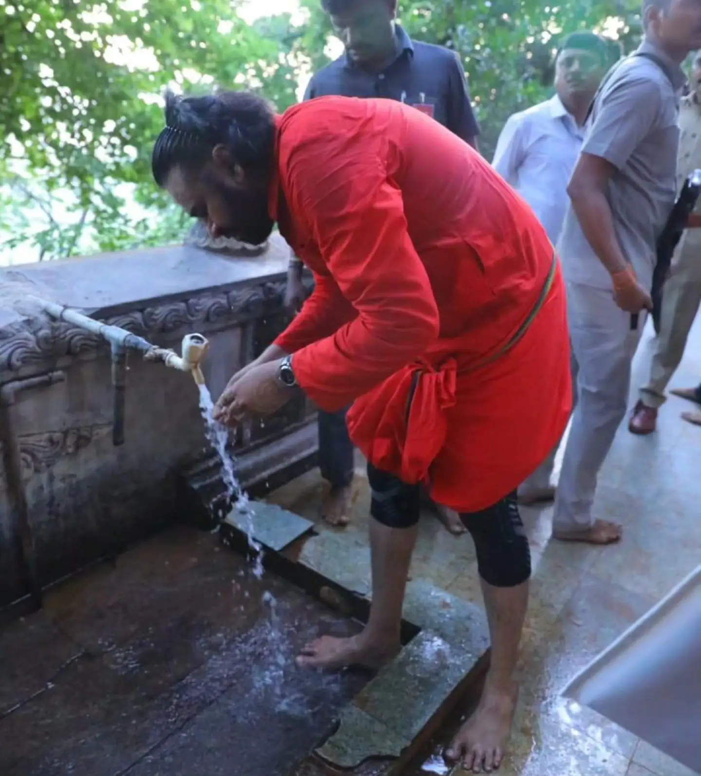 Pawan Kalyan Went to Tirumala by Walk Photos goes Viral