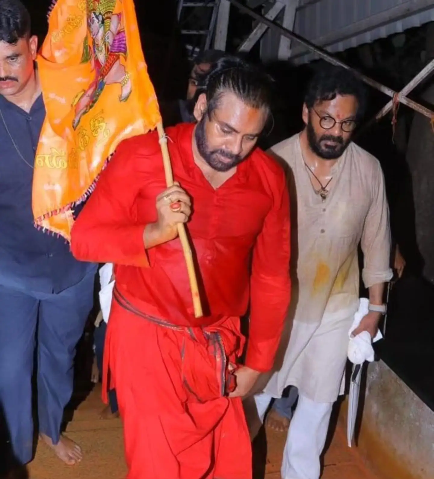 Pawan Kalyan Went to Tirumala by Walk Photos goes Viral