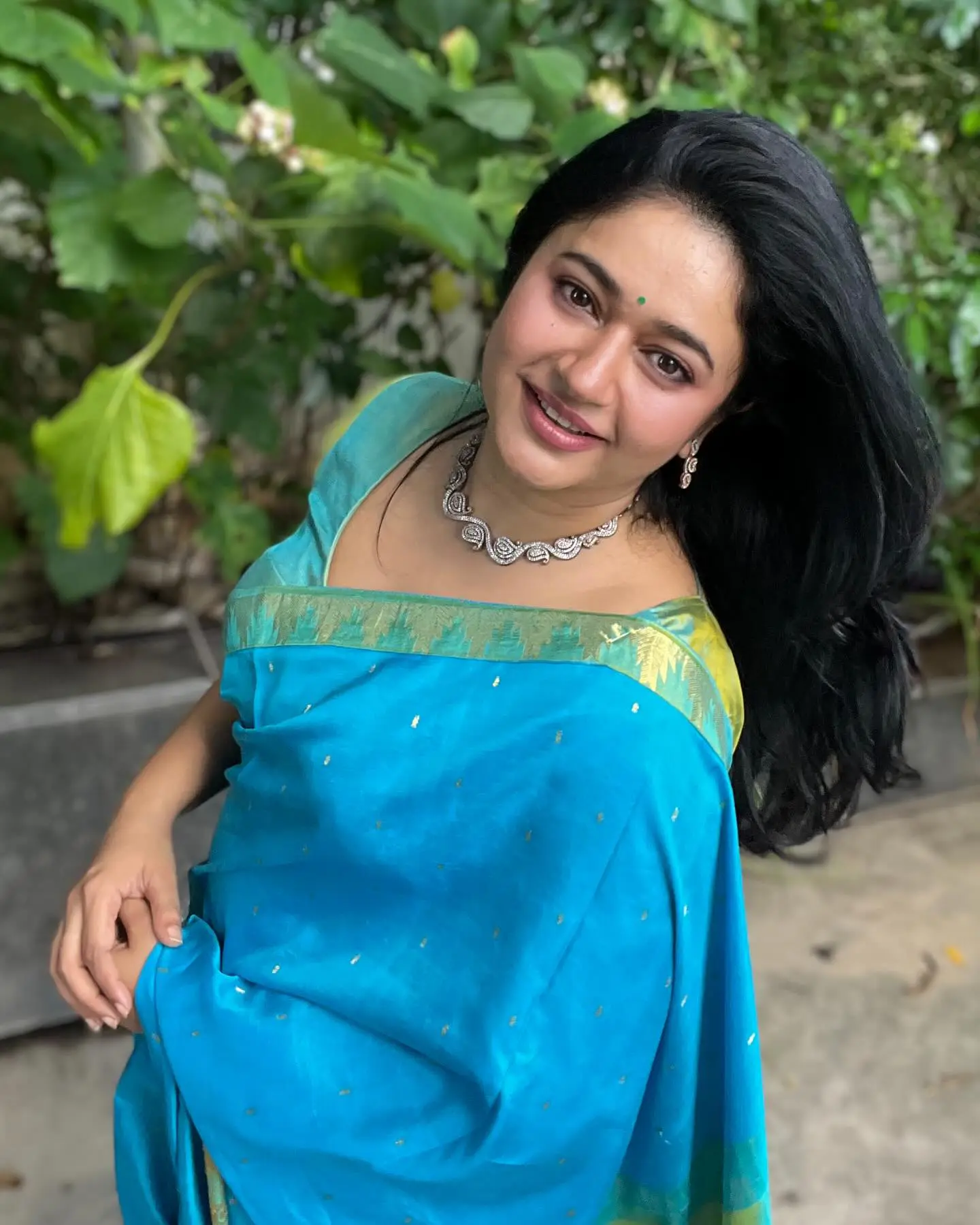 Poonam Bajwa Dasara Special Photos in Saree