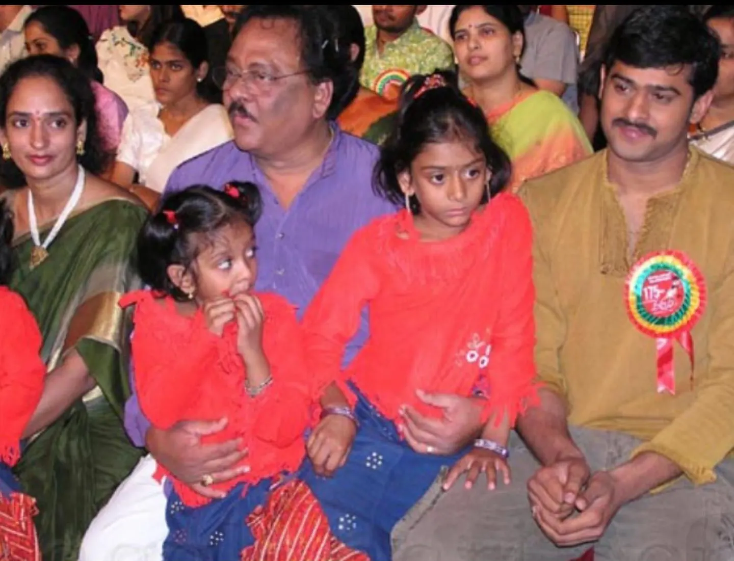 Prabhas Sister Praseedha Shares Photos with his Brother
