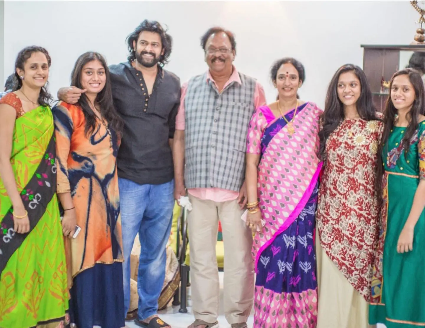 Prabhas Sister Praseedha Shares Photos with his Brother