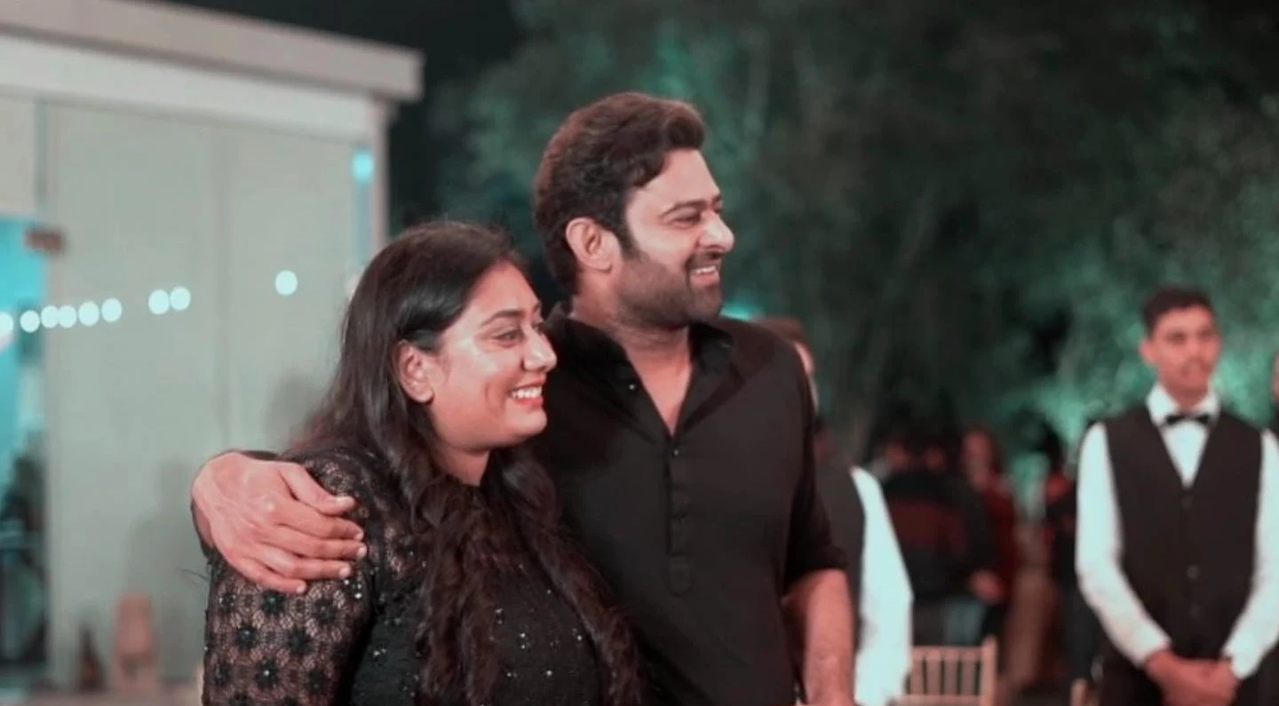 Prabhas Sister Praseedha Shares Photos with his Brother