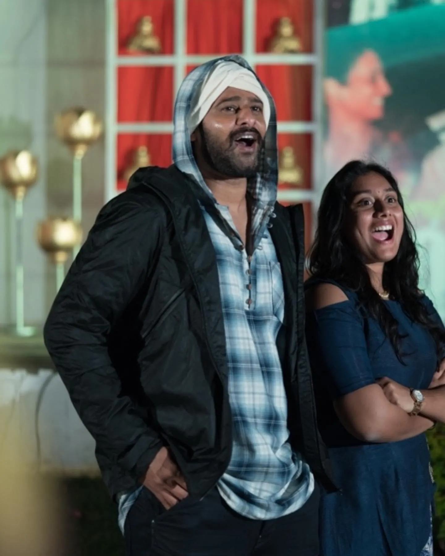 Prabhas Sister Praseedha Shares Photos with his Brother