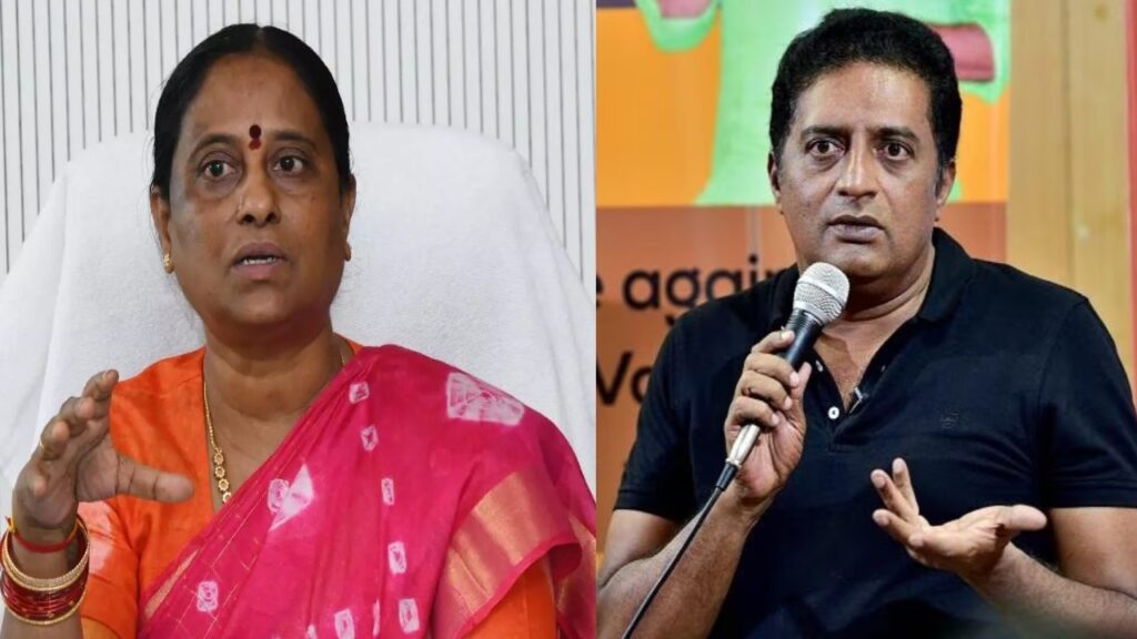 Prakash Raj comments on Minister konda Surekha