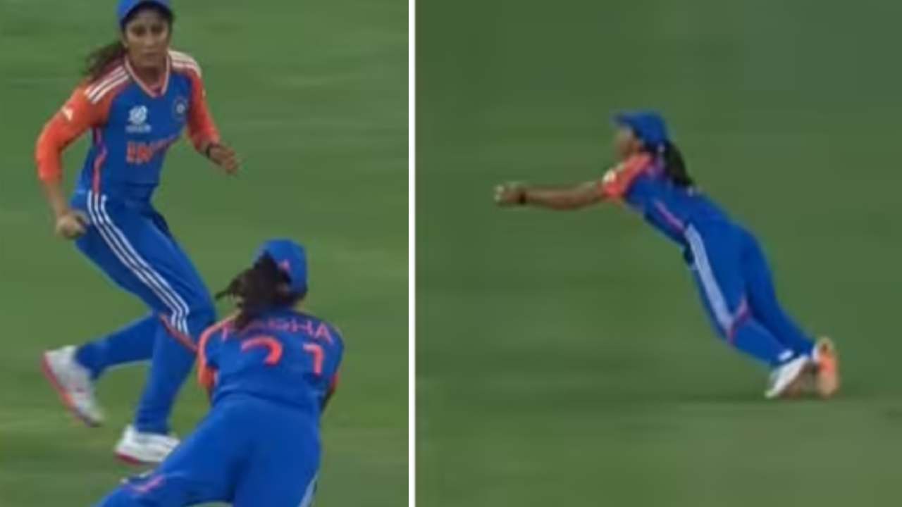 Womans T20 World cup : మహిళా క్రికెటర్ రాధా యాదవ్ సూపర్ క్యాచ్.. వీడియో వైరల్ Womans T20 World cup : మహిళా క్రికెటర్ రాధా యాదవ్ సూపర్ క్యాచ్.. వీడియో వైరల్