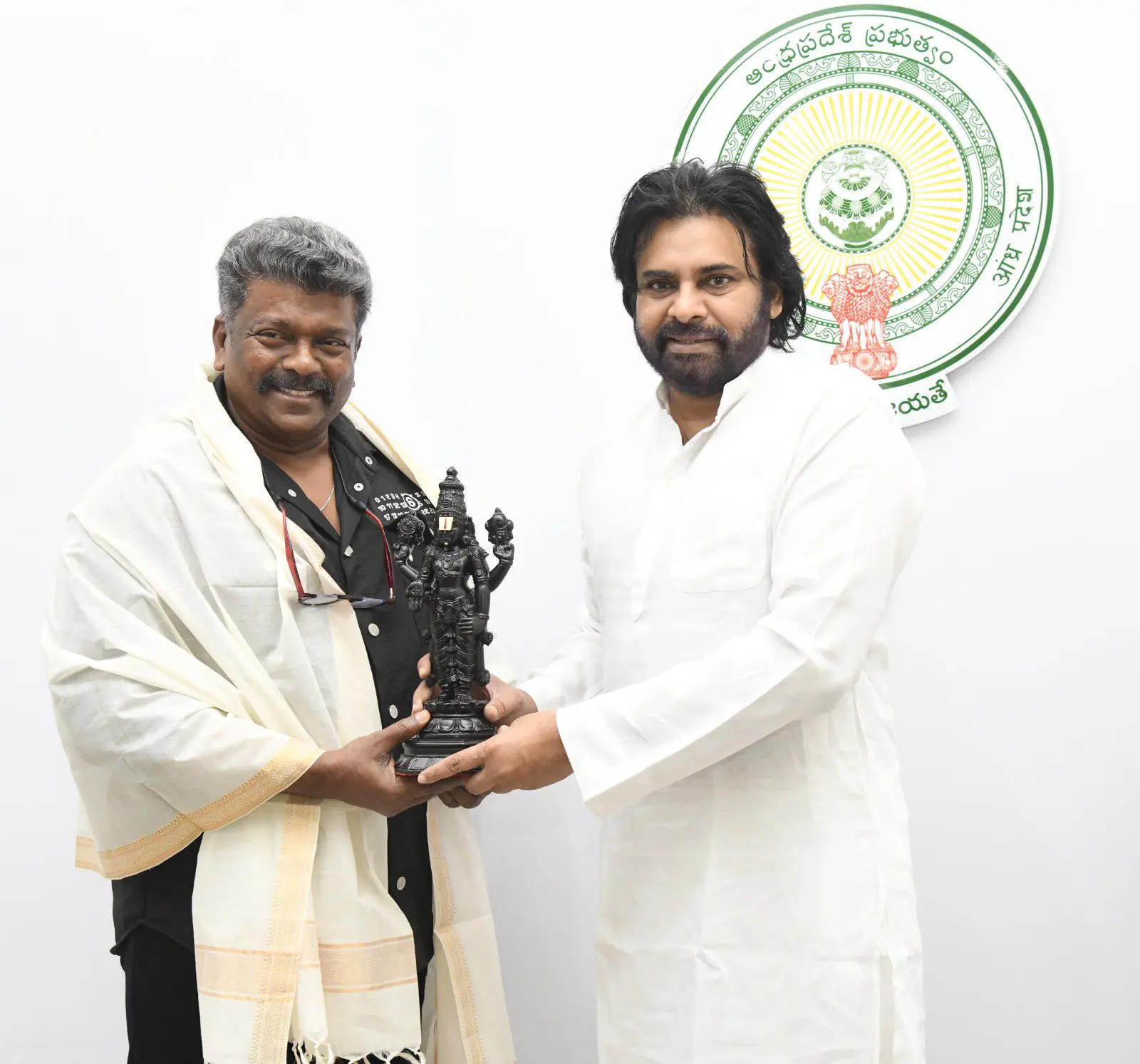 Tamil Actor Director Radhakrishnan Parthiban Meets AP Deputy CM Pawan Kalyan