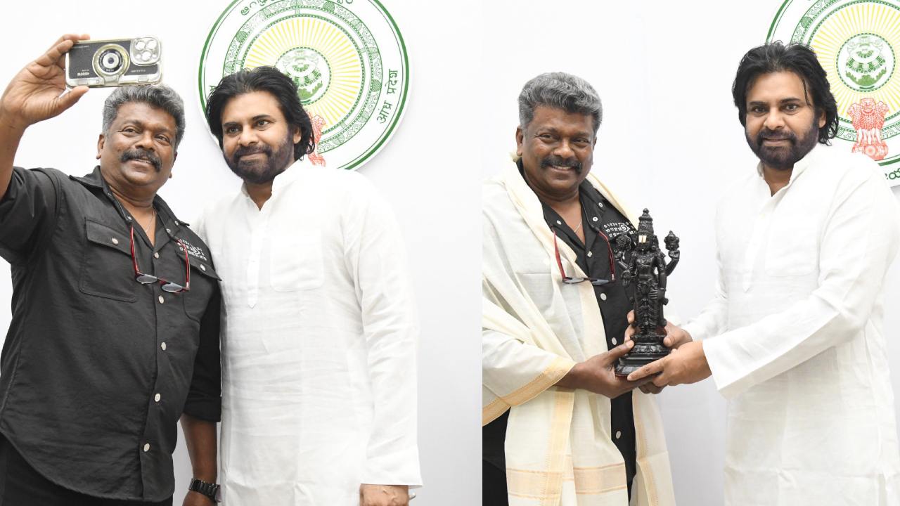 Radhakrishnan Parthiban : పవన్ కళ్యాణ్ ను కలిసిన తమిళ్ నటుడు, దర్శకుడు.. ఫొటోలు వైరల్..