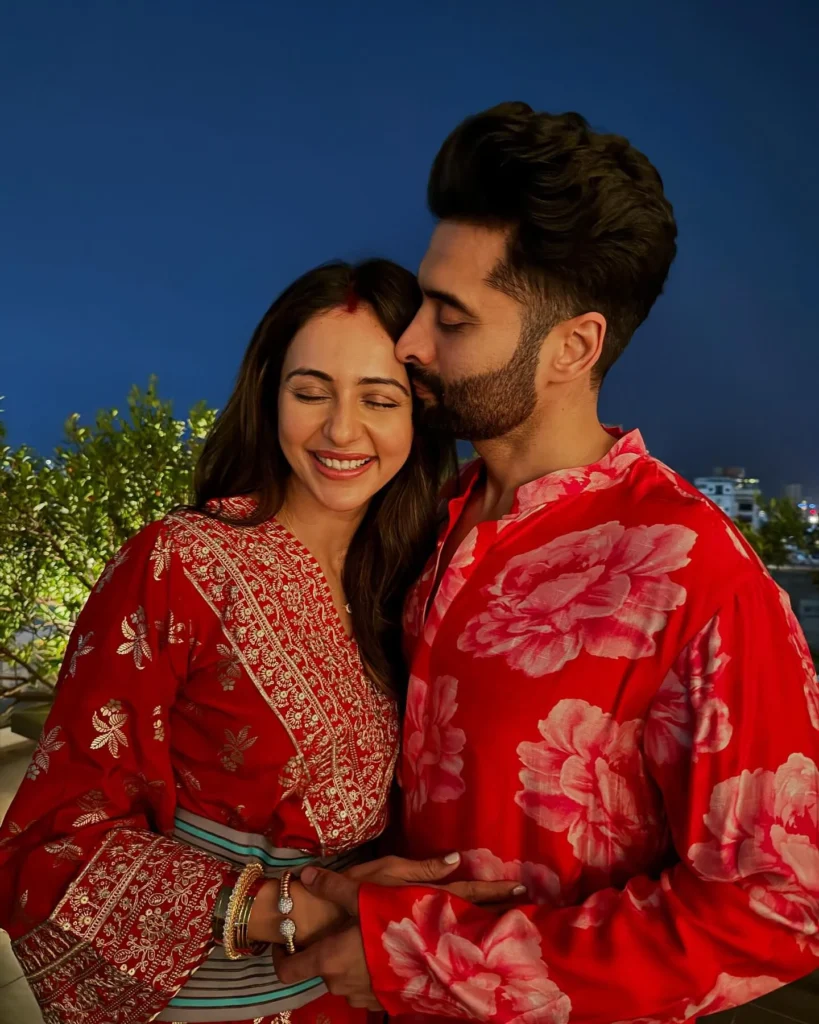 Rakul Preet Singh Celebrates Karva Chauth with her Husband Jackky Bhagnani Photos goes Viral 