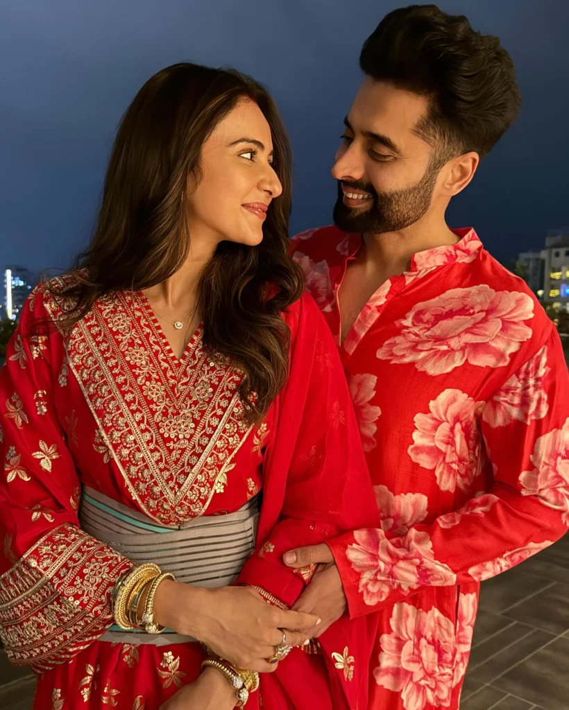 Rakul Preet Singh Celebrates Karva Chauth with her Husband Jackky Bhagnani Photos goes Viral 