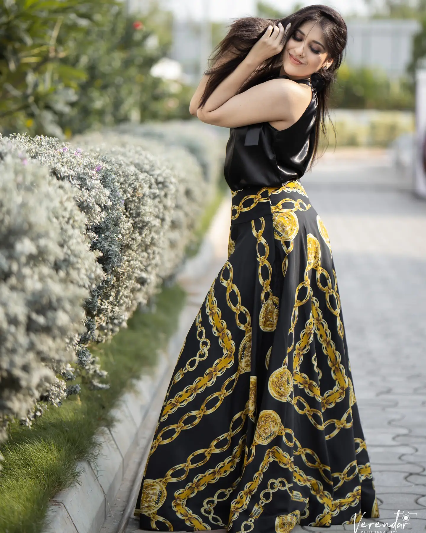 Rashmi Gautam Smashing Looks in Black Dress