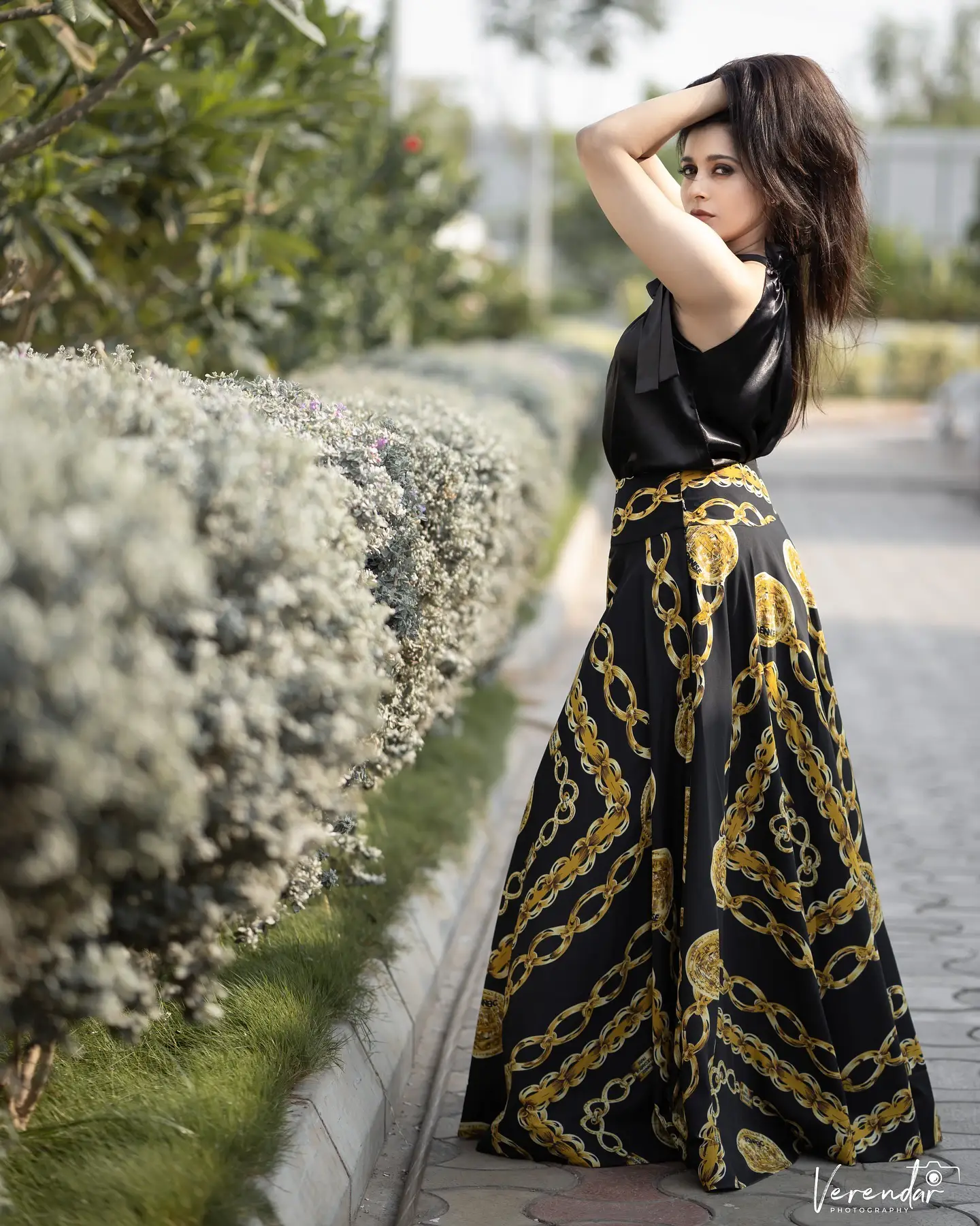 Rashmi Gautam Smashing Looks in Black Dress