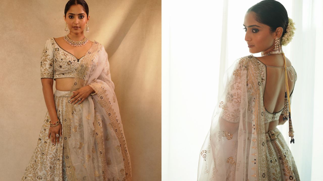 Reba Monica John : నవరాత్రి స్పెషల్.. ట్రెడిషినల్ డ్రెస్‌లో కళకళలాడుతున్న రెబా మోనికా..