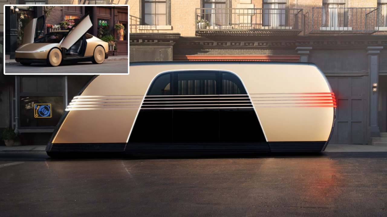 Tesla Robotaxi: రోబోవ్యాన్, సైబర్ ట్యాక్సీ మోడల్స్ ను ఆవిష్కరించిన ఎలాన్ మస్క్.. ధర ఎంతంటే? Tesla Robotaxi: రోబోవ్యాన్, సైబర్ ట్యాక్సీ మోడల్స్ ను ఆవిష్కరించిన ఎలాన్ మస్క్.. ధర ఎంతంటే?