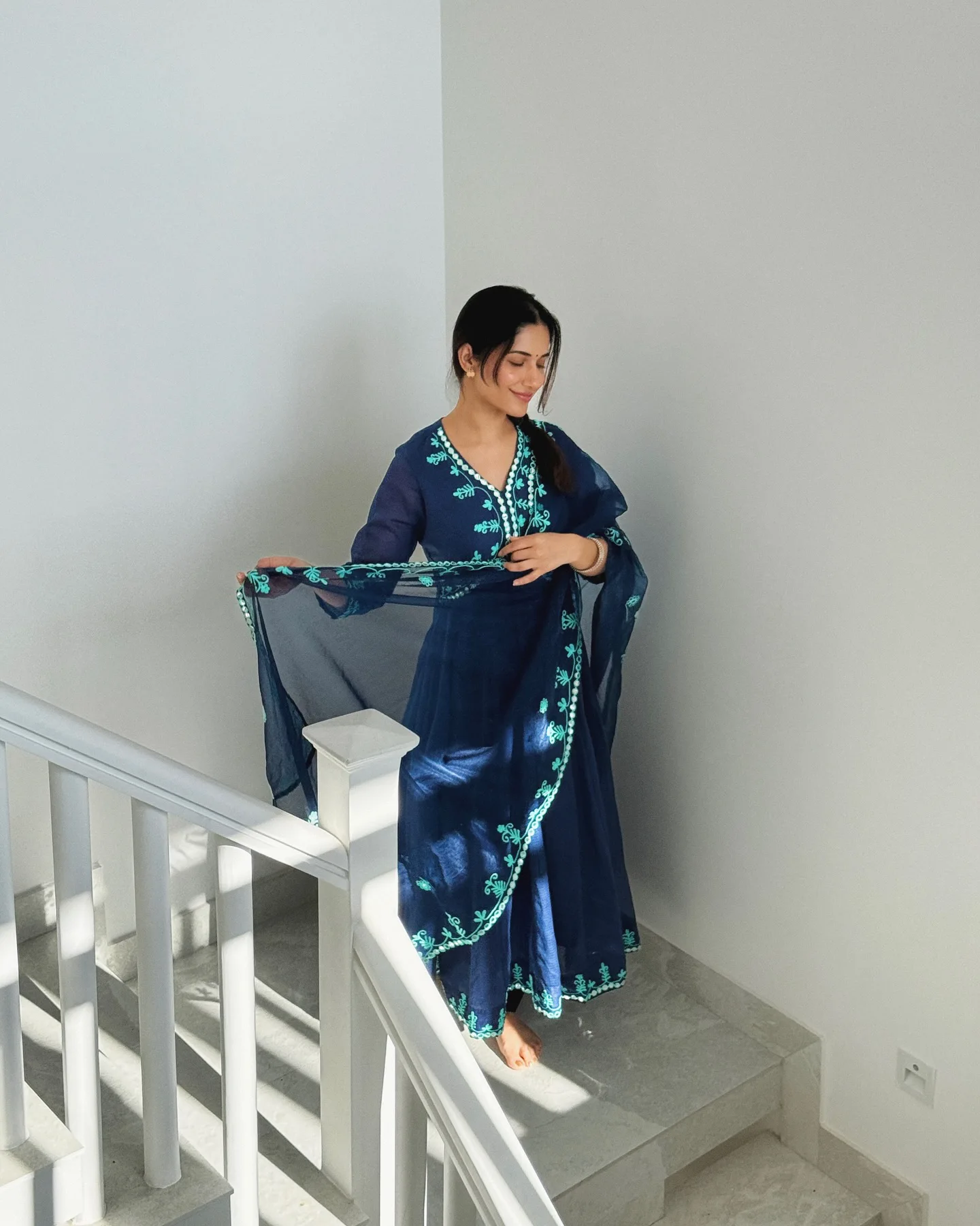 Ruhani Sharma Simple and Cute Photos on Diwali