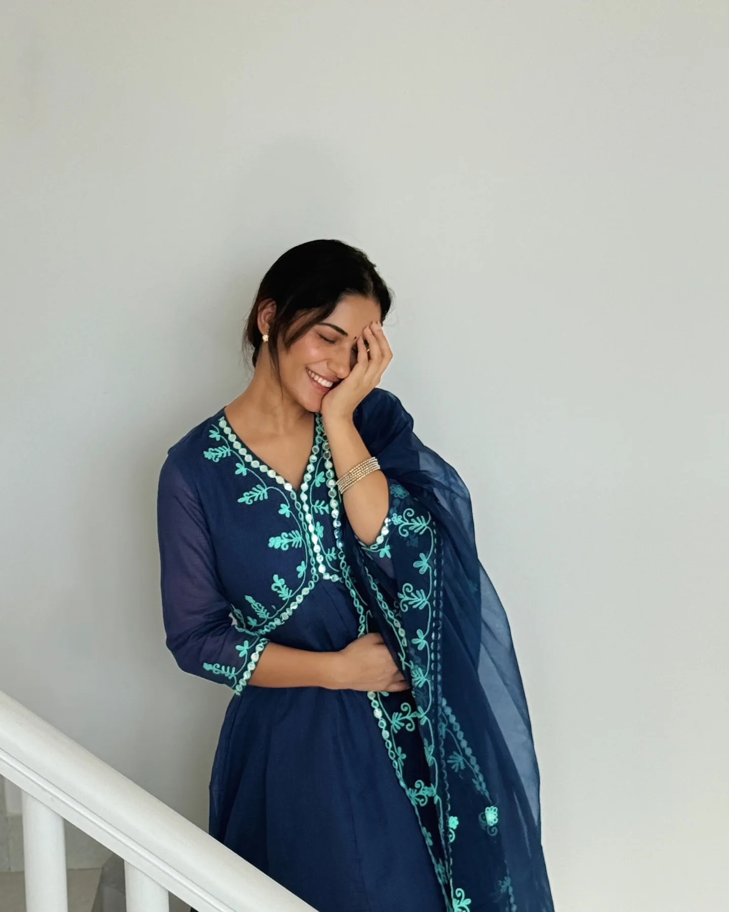 Ruhani Sharma Simple and Cute Photos on Diwali