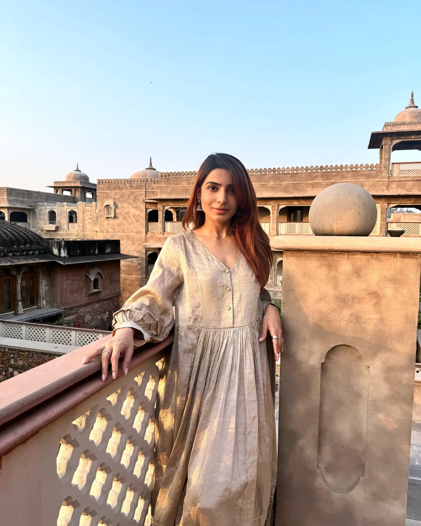 Samantha Diwali Celebrations in Rajasthan